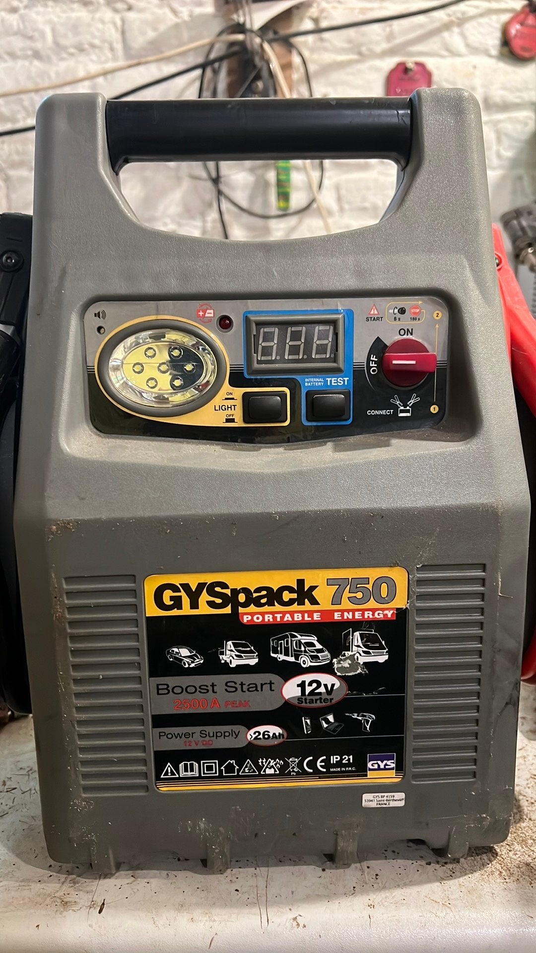 GYSpack 750 defect, Autos : Pièces & Accessoires, Enlèvement, Utilisé