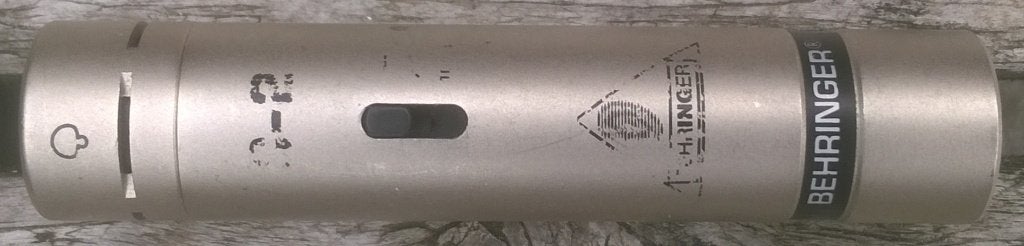 Microfoon voor instrument en zang, Behringer C-2, Enlèvement ou Envoi, Utilisé, Micro pour instrument
