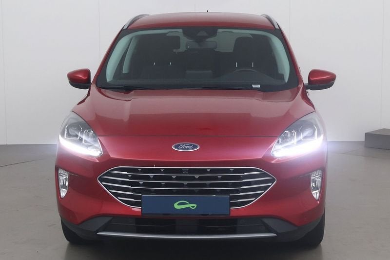 Ford Kuga PHEV 2.5 ecoboost fwd titanium 225at, Autos, Ford, Rouge, 32 g/km, Achat, Entreprise