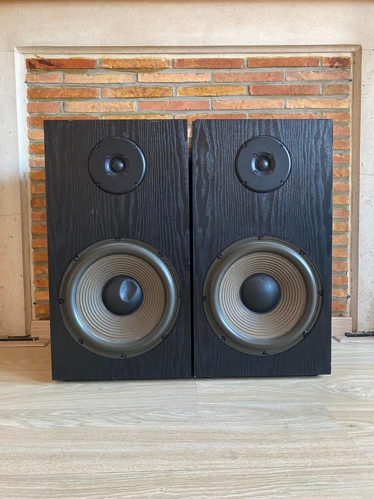 Vintage hifi luidsprekers set – grote woofer – goede bass, Enlèvement