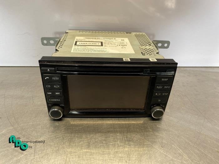 Display Multi Media regelunit van een Nissan Note (Note 13-), Gebruikt, -, -, Ophalen of Verzenden