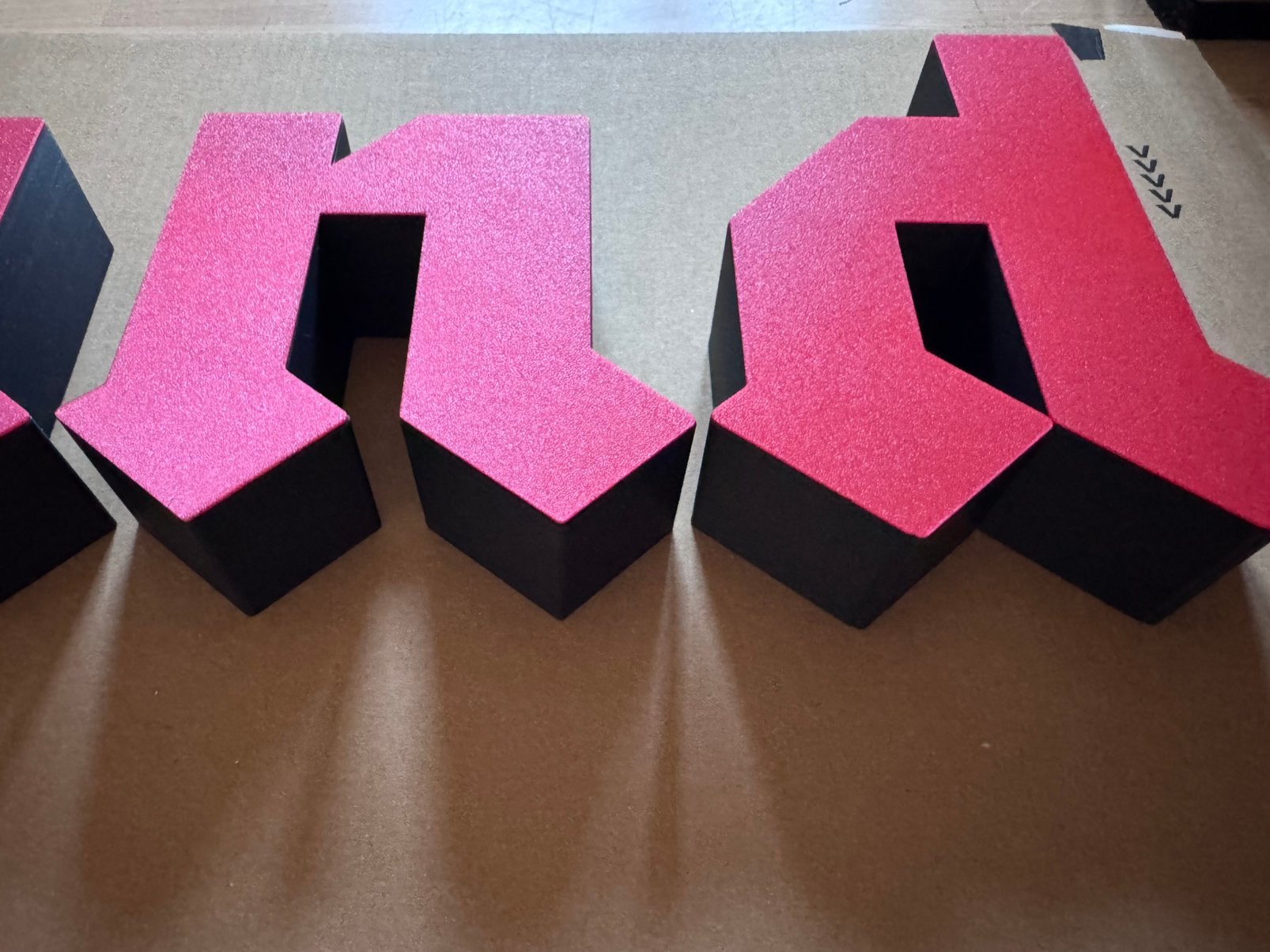 Brand Reclame Letters Los 68cm breed 25 hoog, Verzamelen, Verzenden, Nieuw, Reclamebord