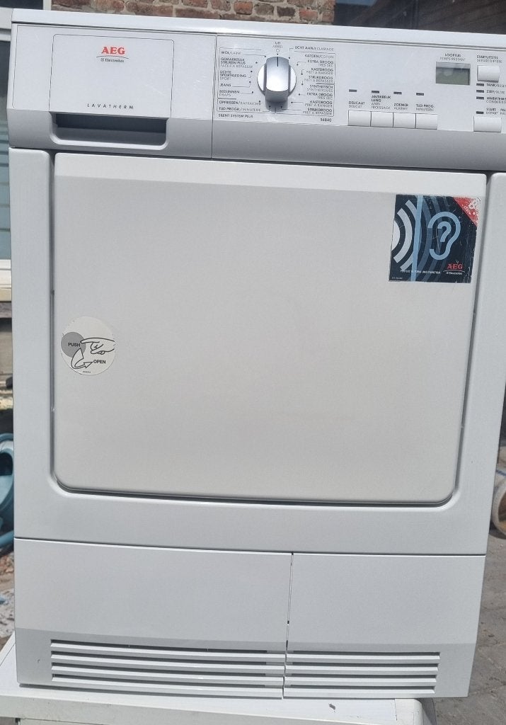 Séchoir à condensation AEG, Electroménager, 6 à 8 kg, Programme laine, Enlèvement, Utilisé