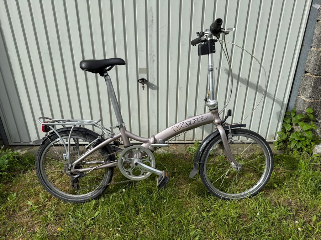 Plooifiets vouwfiets, Ophalen