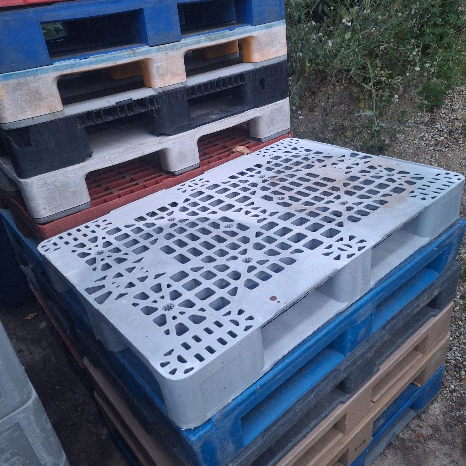 plastic paletten te koop, Ophalen of Verzenden