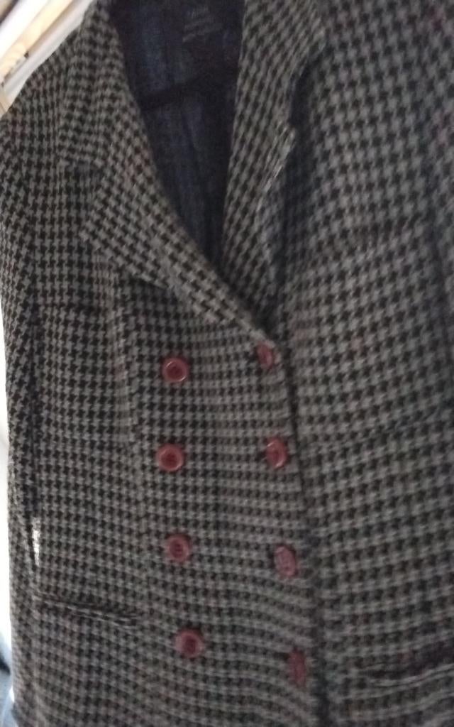 blazer pied de poule  ZARA maat 38, Bruin, Zara, Zo goed als nieuw, Ophalen