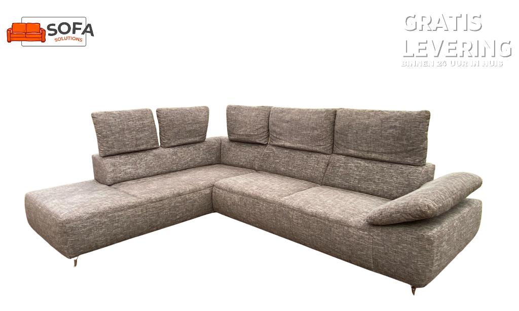 Montel Unique Stoffen Hoekzetel –  Gratis Levering BE, Huis en Inrichting, 250 tot 300 cm, Hoekbank, 75 tot 100 cm, Ophalen of Verzenden