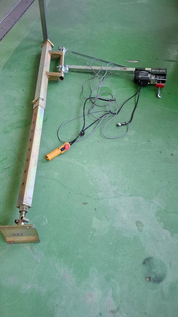 Zwenkarm, Doe-het-zelf en Bouw, Ophalen, Zo goed als nieuw, Elektrisch