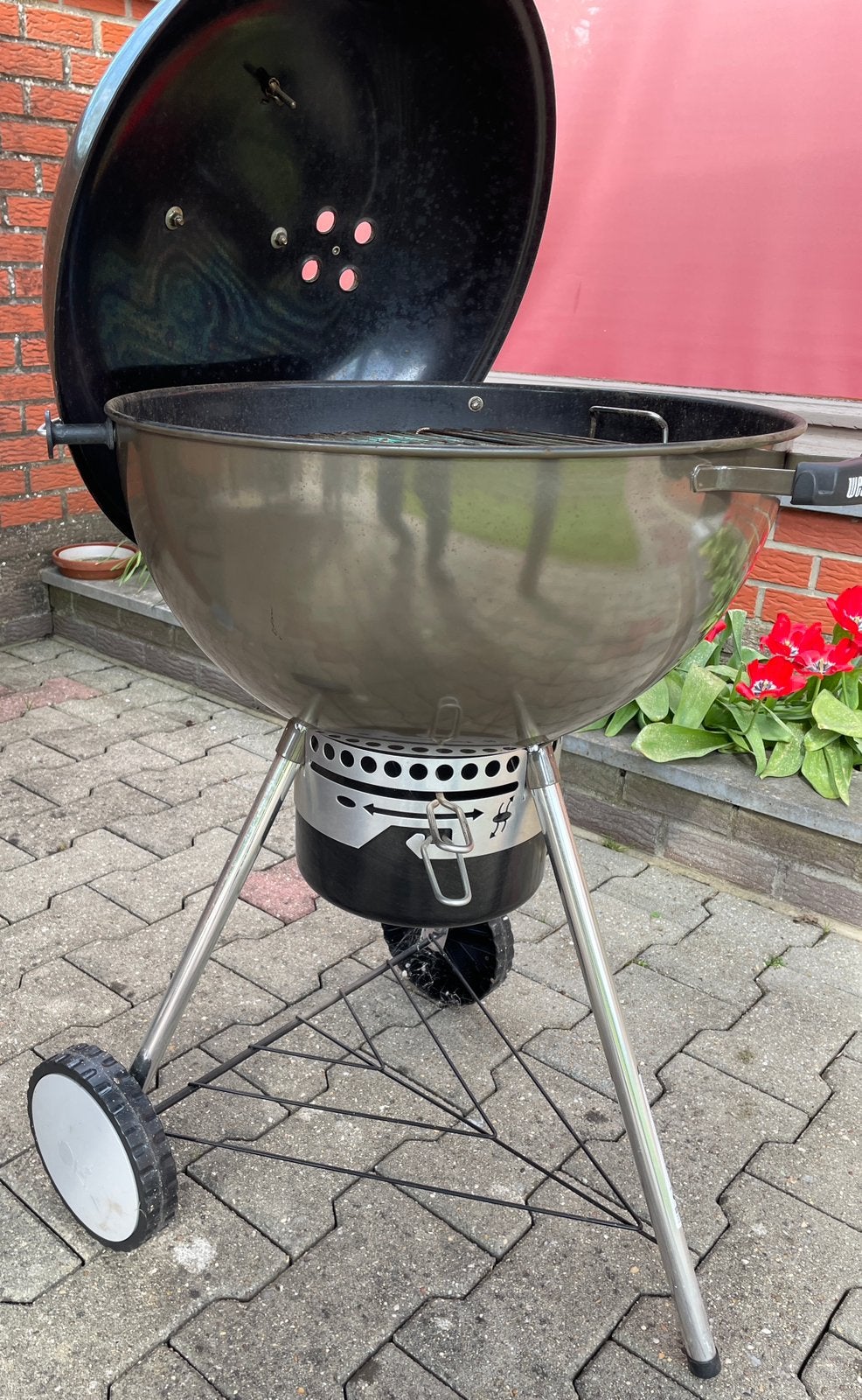 Barbecue Weber Master Touch 57 cm, Enlèvement, Utilisé, Avec accessoires