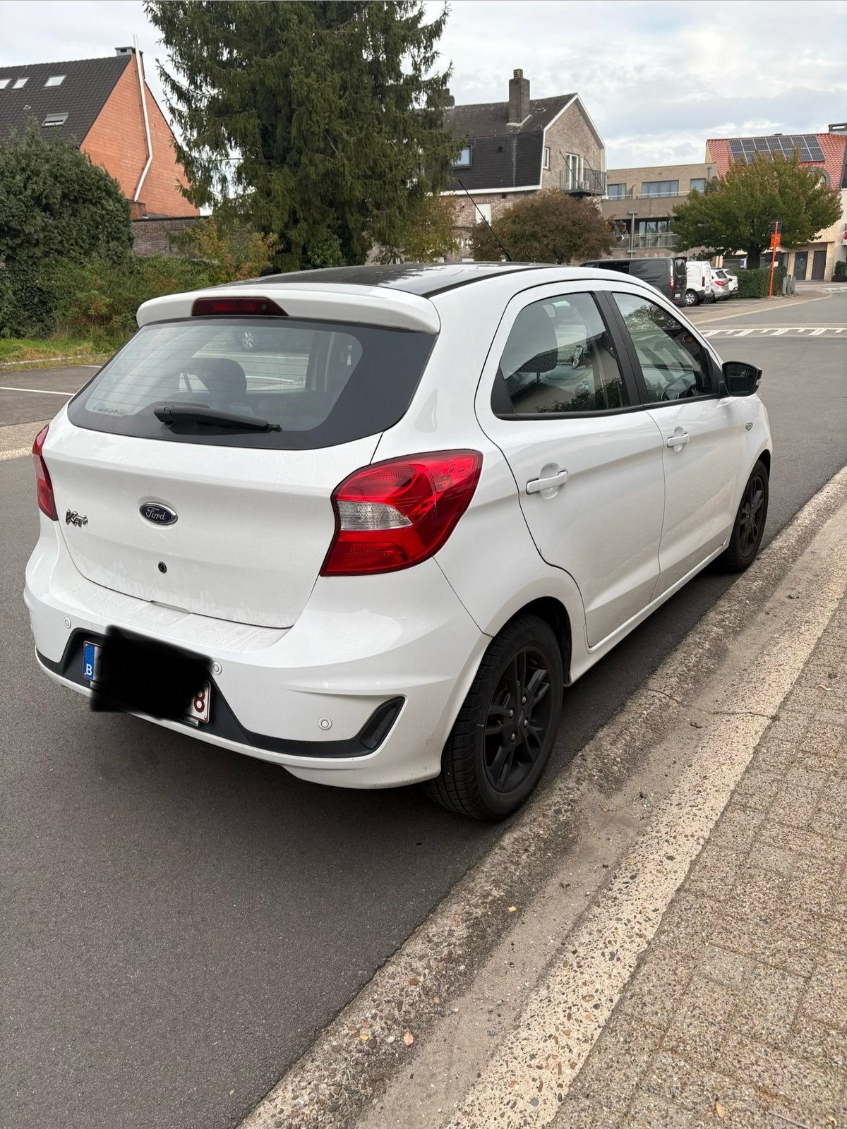 Ford ka+, Auto's, Stof, Zwart, Ka, Wit