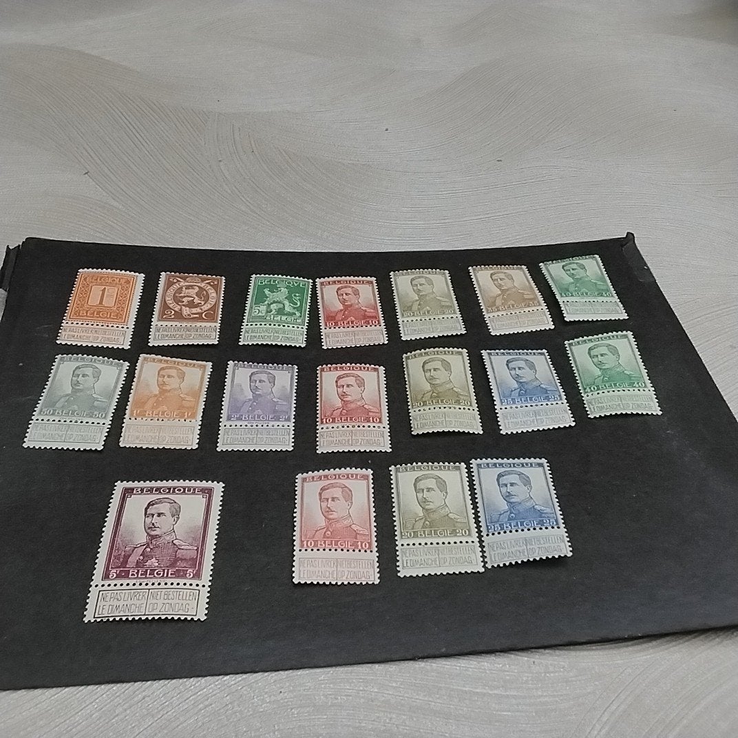 BELGIE  108/125 scharnier met cote 178,75 €, Ophalen of Verzenden