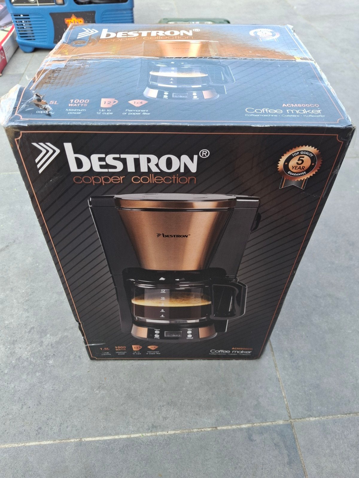 Koffiezetapparaat  bestron nieuw, Elektronische apparatuur, Koffiezetapparaten, Ophalen