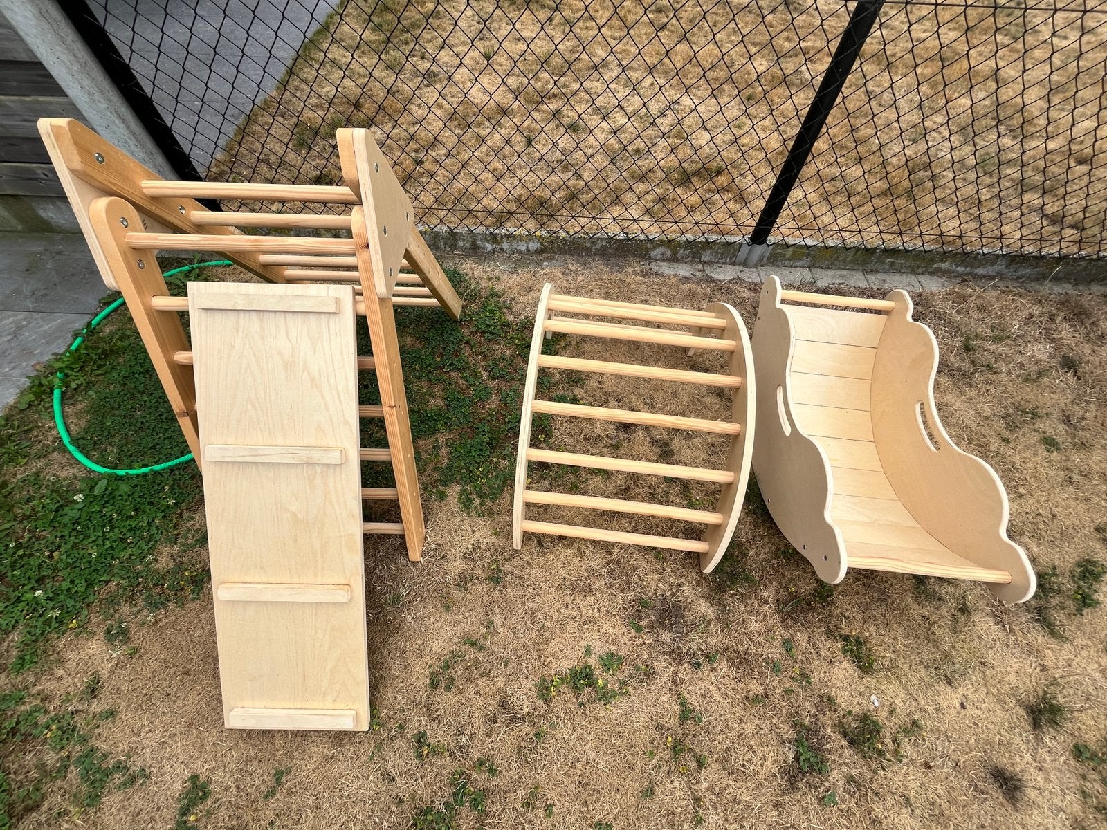 Houten klimtoestellen, Kinderen en Baby's, Ophalen, Zo goed als nieuw