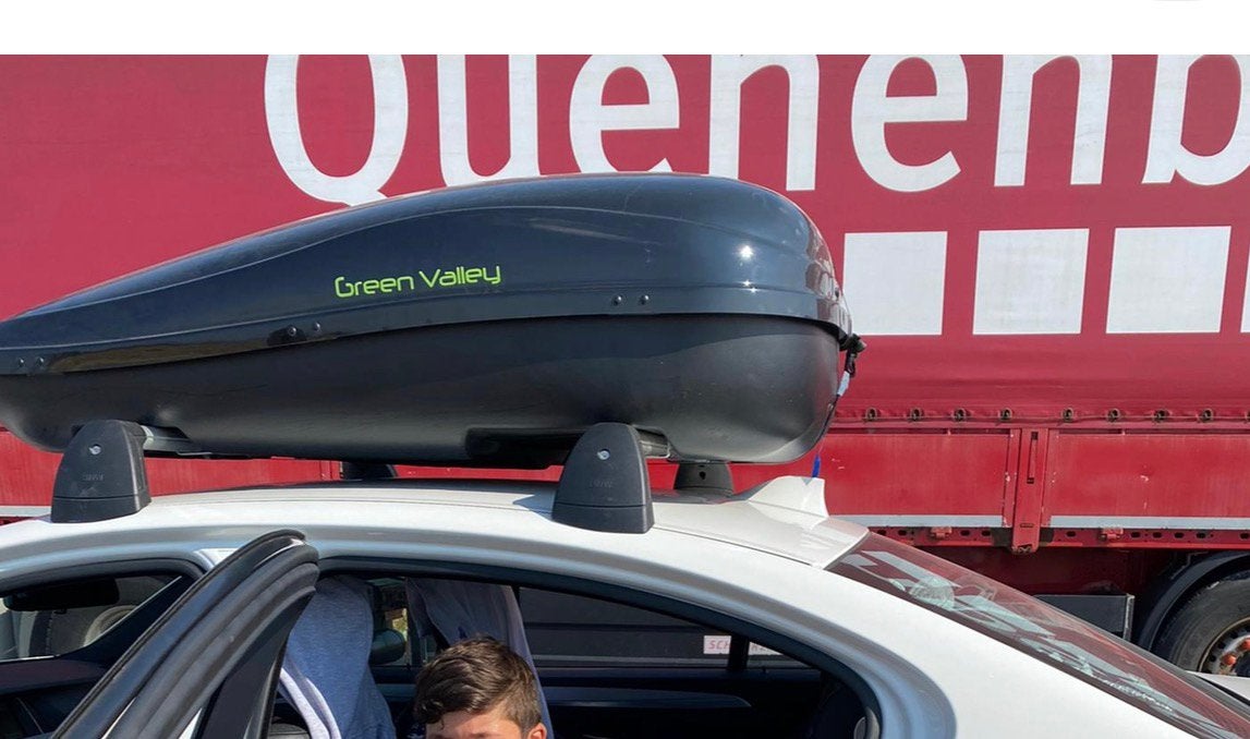 Dakkoffer 400 liter, Auto diversen, Dakkoffers, Ophalen, Zo goed als nieuw