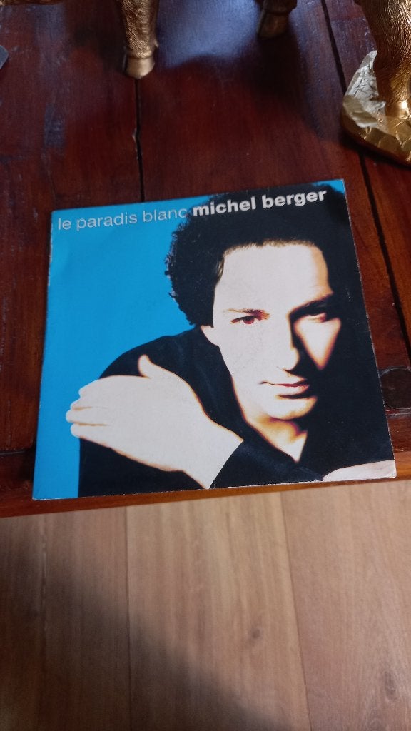 vinyl (45T) michel berger "le paradis blanc", Enlèvement, Comme neuf, Pop