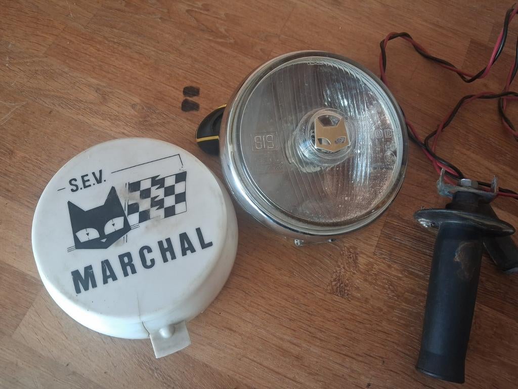 Vintage S.E.V. Marchal 819 Verstraler + Originele Cover