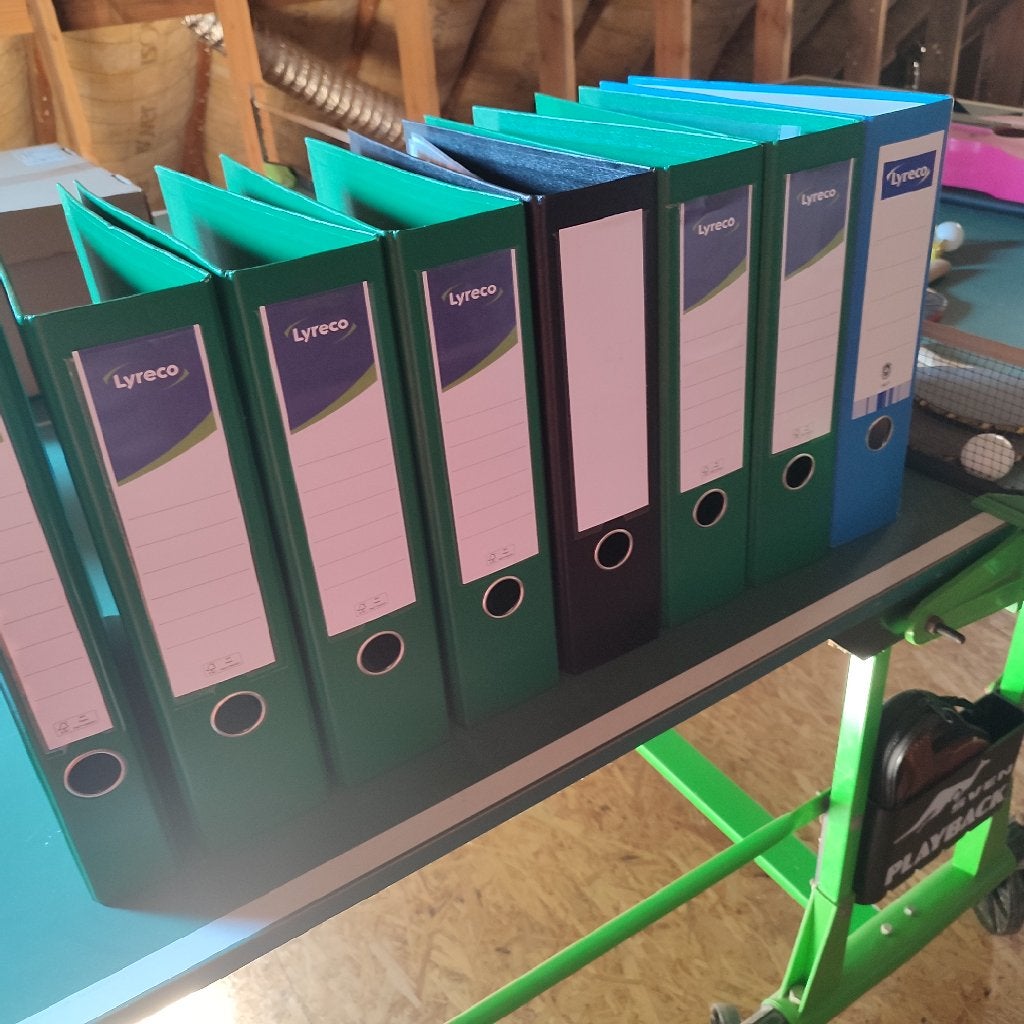 Lyreco ringmappen met hendel, Ophalen, Zo goed als nieuw