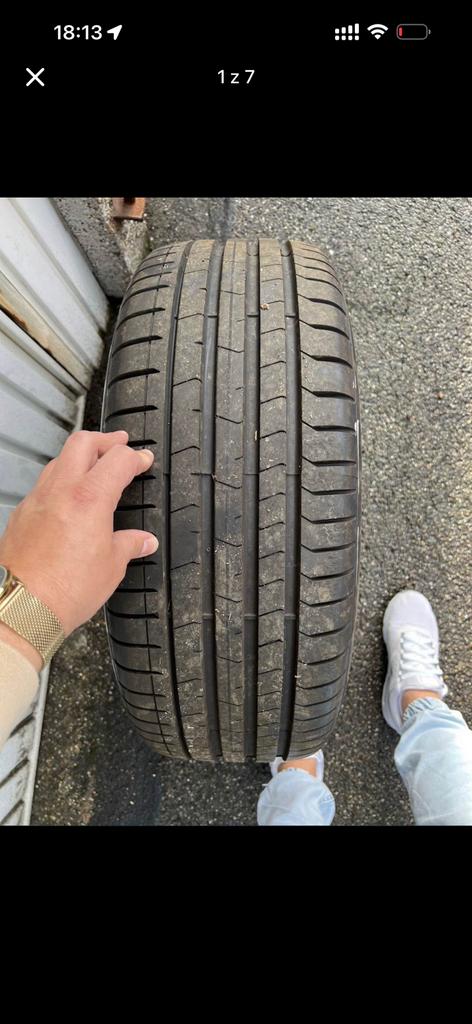 Banden met velgen jaguar xf xe xj 245/45/18 100Wzomer banden, Ophalen, 18 inch, 245 mm, Banden en Velgen