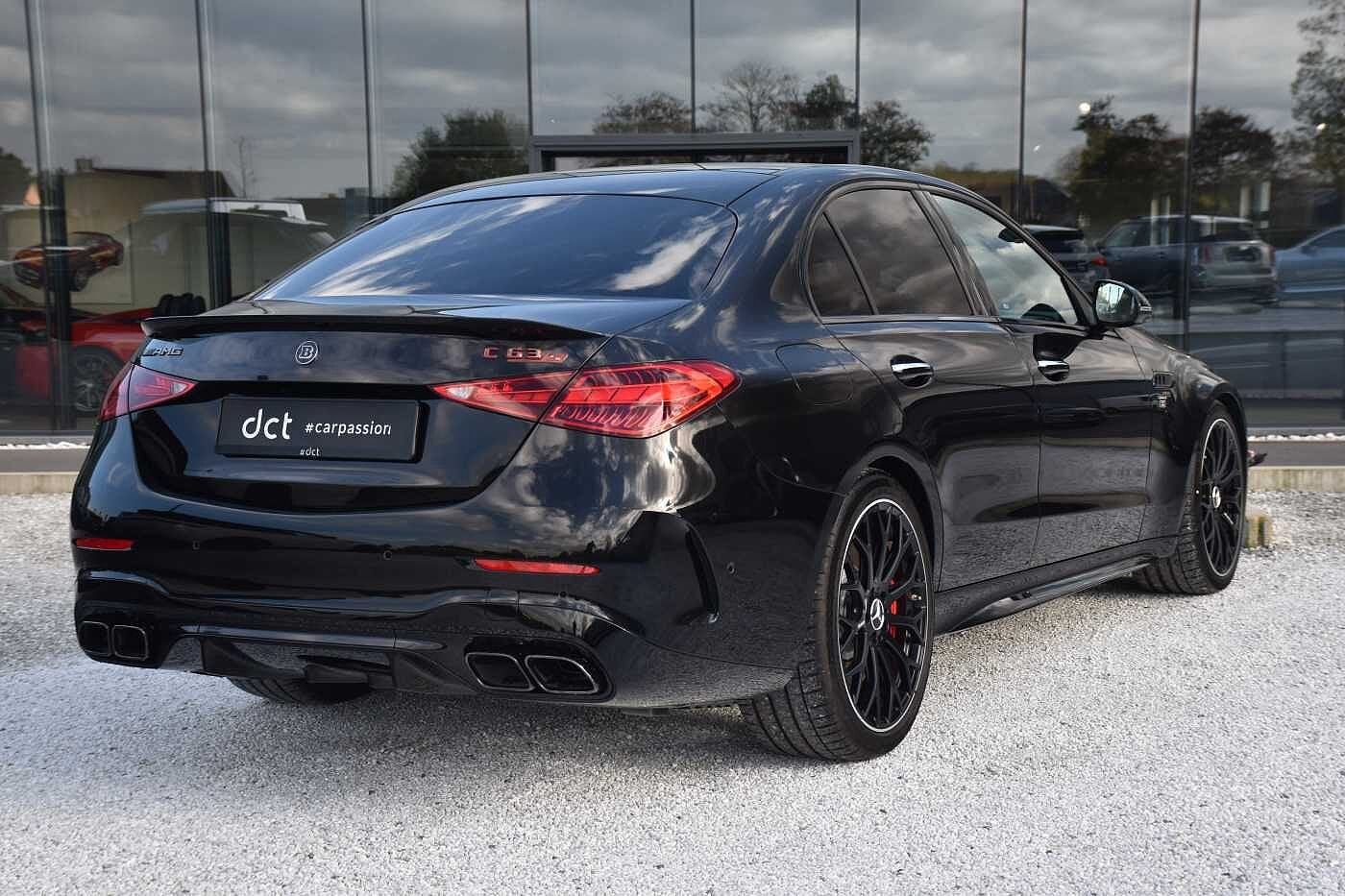 Mercedes-Benz C-CLASS AMG 63 S E Perf Burmester AHK Pano 360, Autos, 500 kW, Achat, 2165 kg, Alcantara