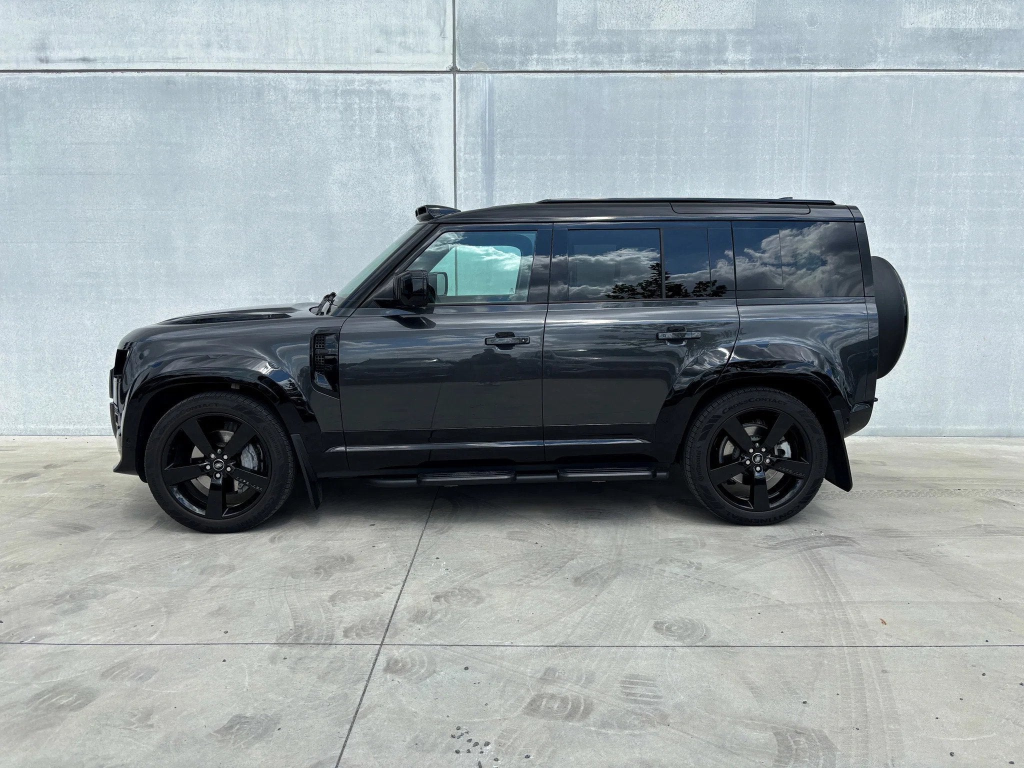 Land Rover Defender 110 D300 | Lichte vracht | Leasing, Autos, Cuir, Argent ou Gris, Achat, Euro 6