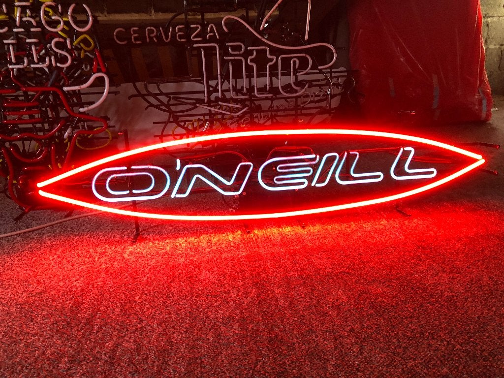 Neon light O'Neill, Ophalen, Gebruikt, Lichtbak of (neon) lamp