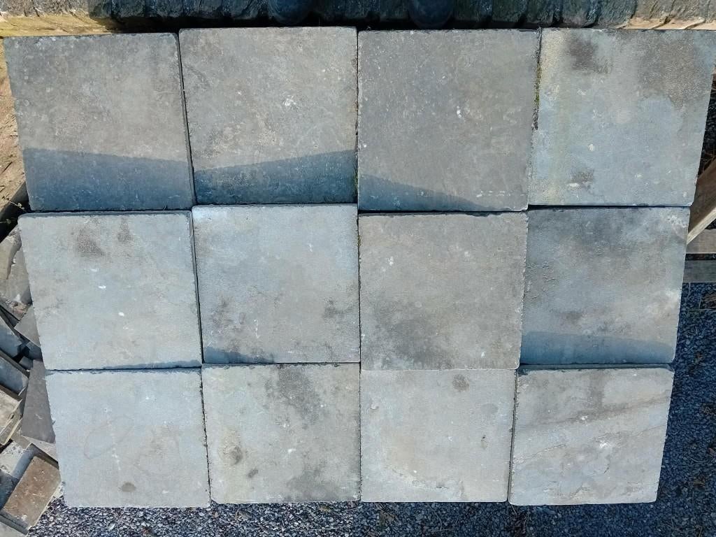 Pavés en pierres bleues, Enlèvement, Utilisé, Autres matériaux, Autres types