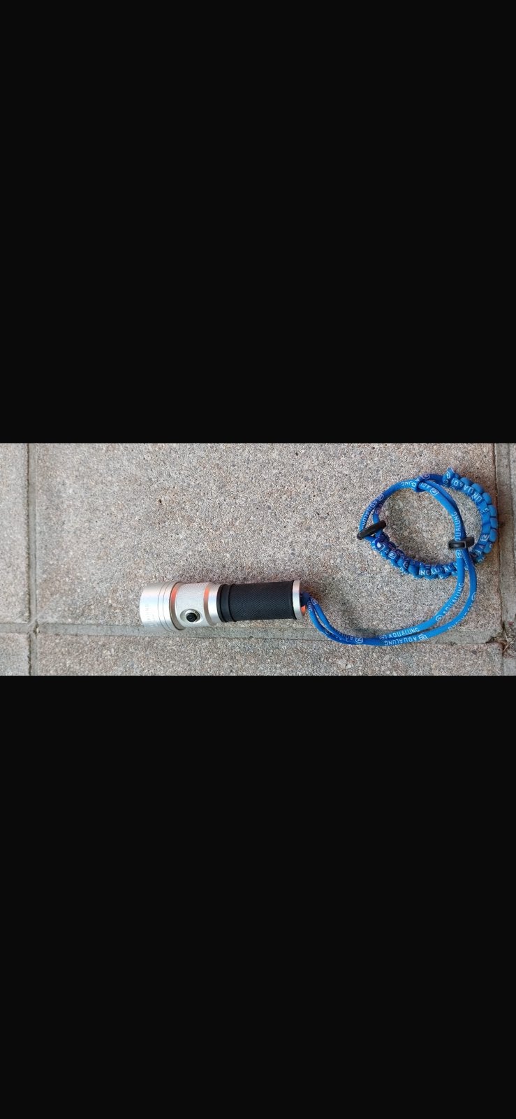 Duiklamp, Sports nautiques & Bateaux, Plongée, Enlèvement, Comme neuf, Lampe de plongée
