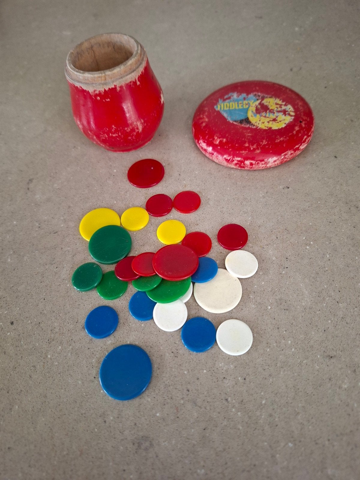 vlooienspel, Ophalen