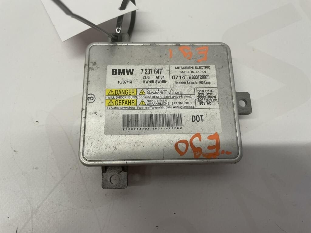 Xenon starter BMW E91 7237647, -, Utilisé, -, Enlèvement ou Envoi