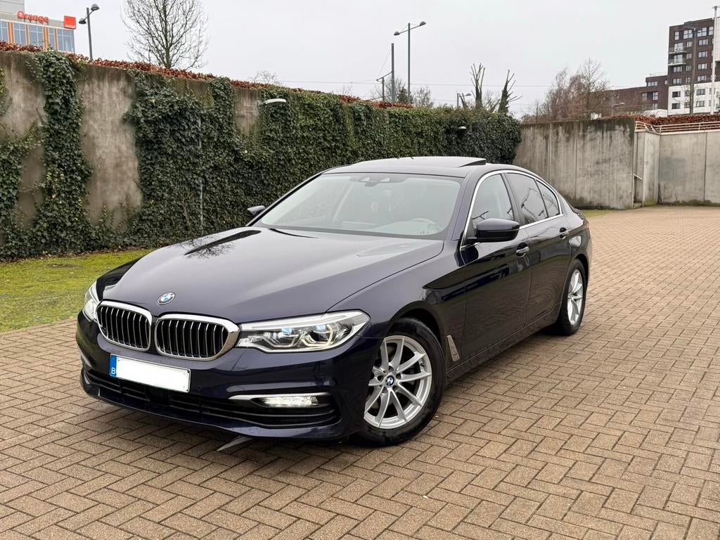 BMW 520d 190pk, Auto's, Automaat, Leder, Bedrijf, 5 Reeks