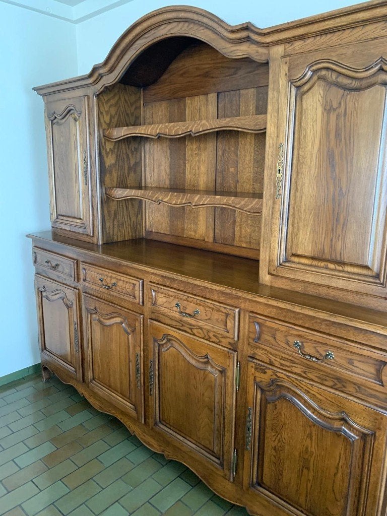 Dressoir - Barkast - Tafel & Stoelen, Antiek, 25 à 50 cm, 200 cm ou plus, Avec tablette(s)