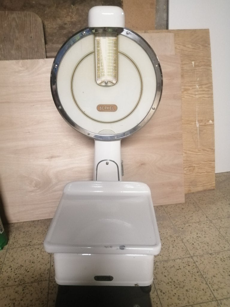 grote berkel weegschaal  hoote 70 cm  diameter 40 cm, 25 à 50 cm, Moins de 100 cm, Enlèvement, Utilisé