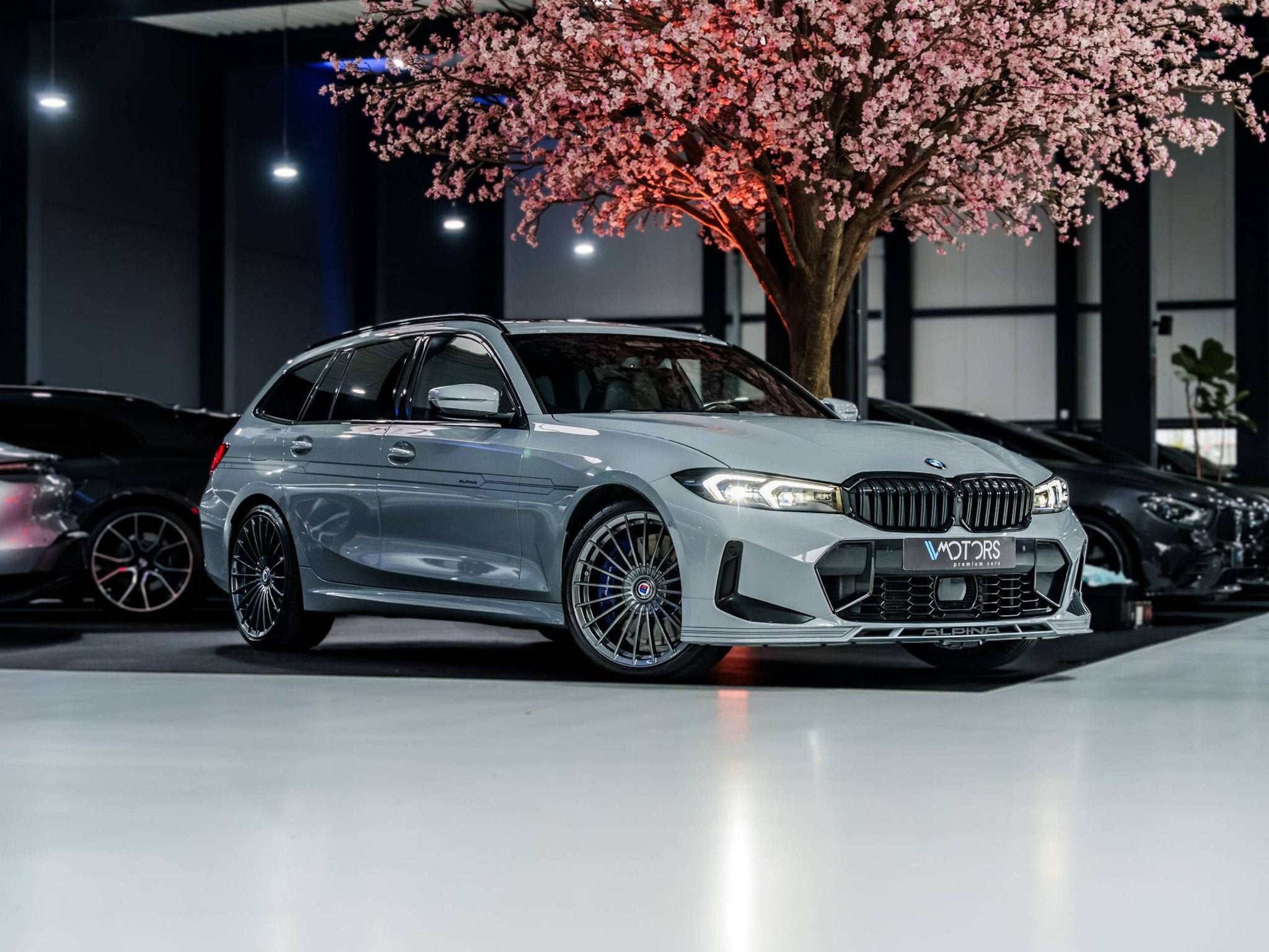 Alpina B3 B3 Touring - Brooklyn Grau - Pano - 360 - H&K -, Autos, Cuir, Argent ou Gris, Achat, Euro 6