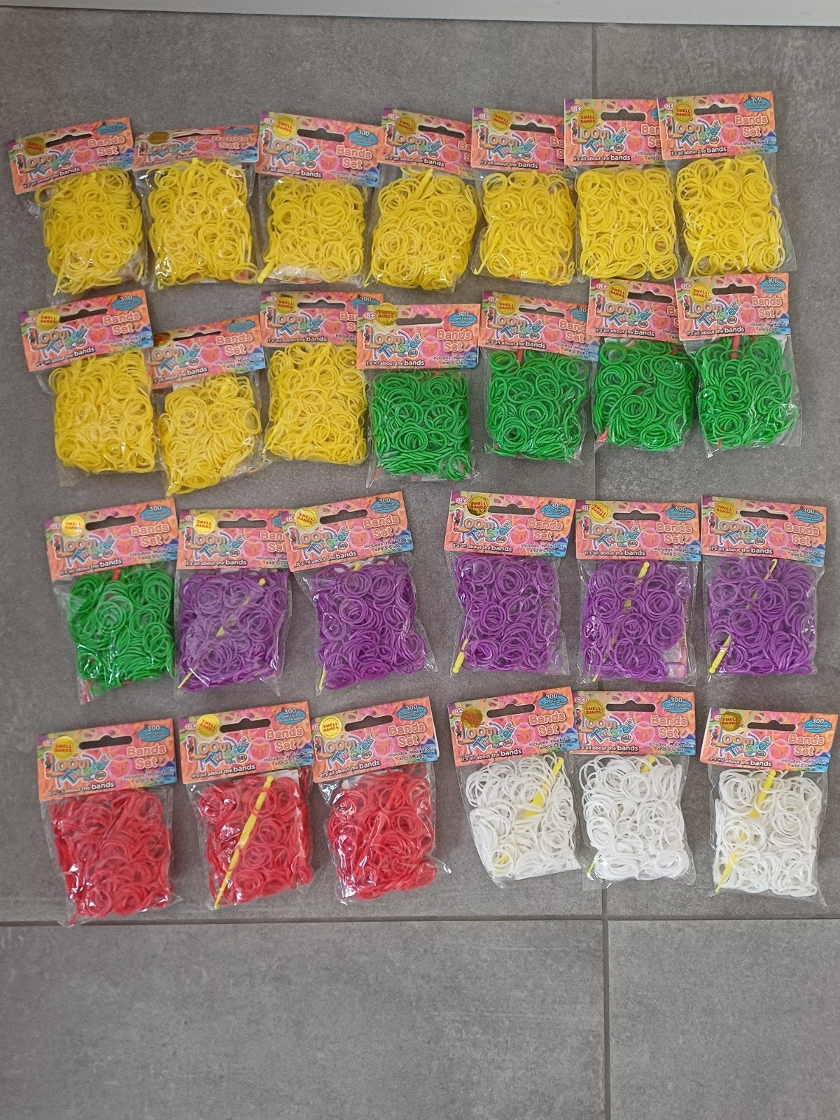 Loombandjes, Ophalen