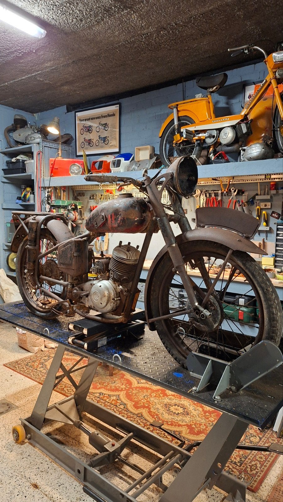 Gillet superconfort 1947 - 250cc, Motos, Motos | Oldtimers & Ancêtres