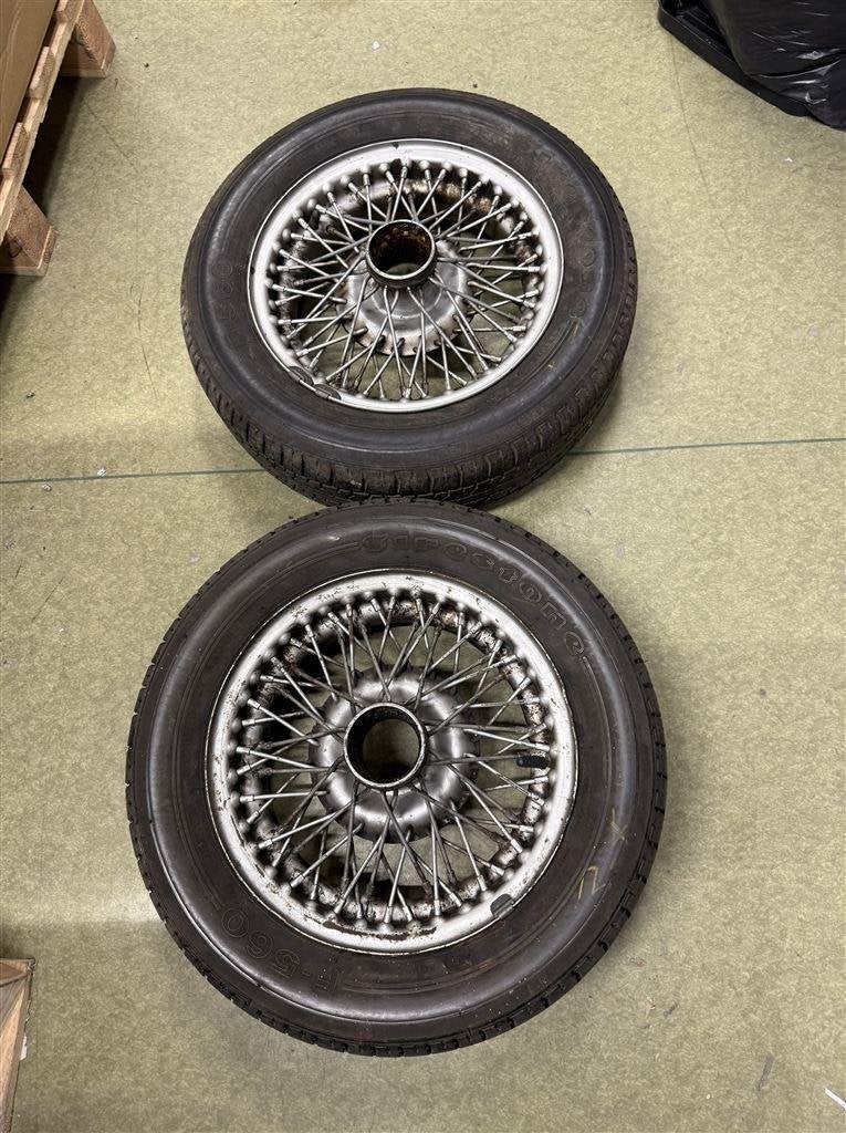 MG midger spaakwielen 13 inch twee stuks, Enlèvement ou Envoi, Utilisé