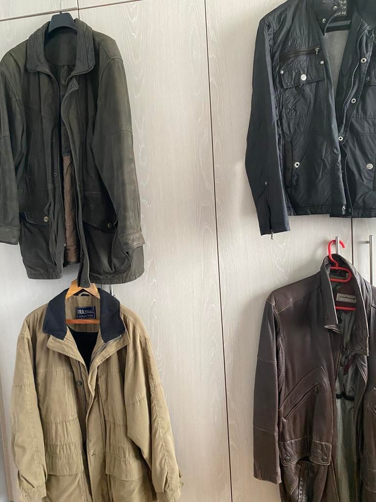 Heren voor de 4 vesten samen 25  euro,, Kleding | Heren, Ophalen, Gedragen, Beige