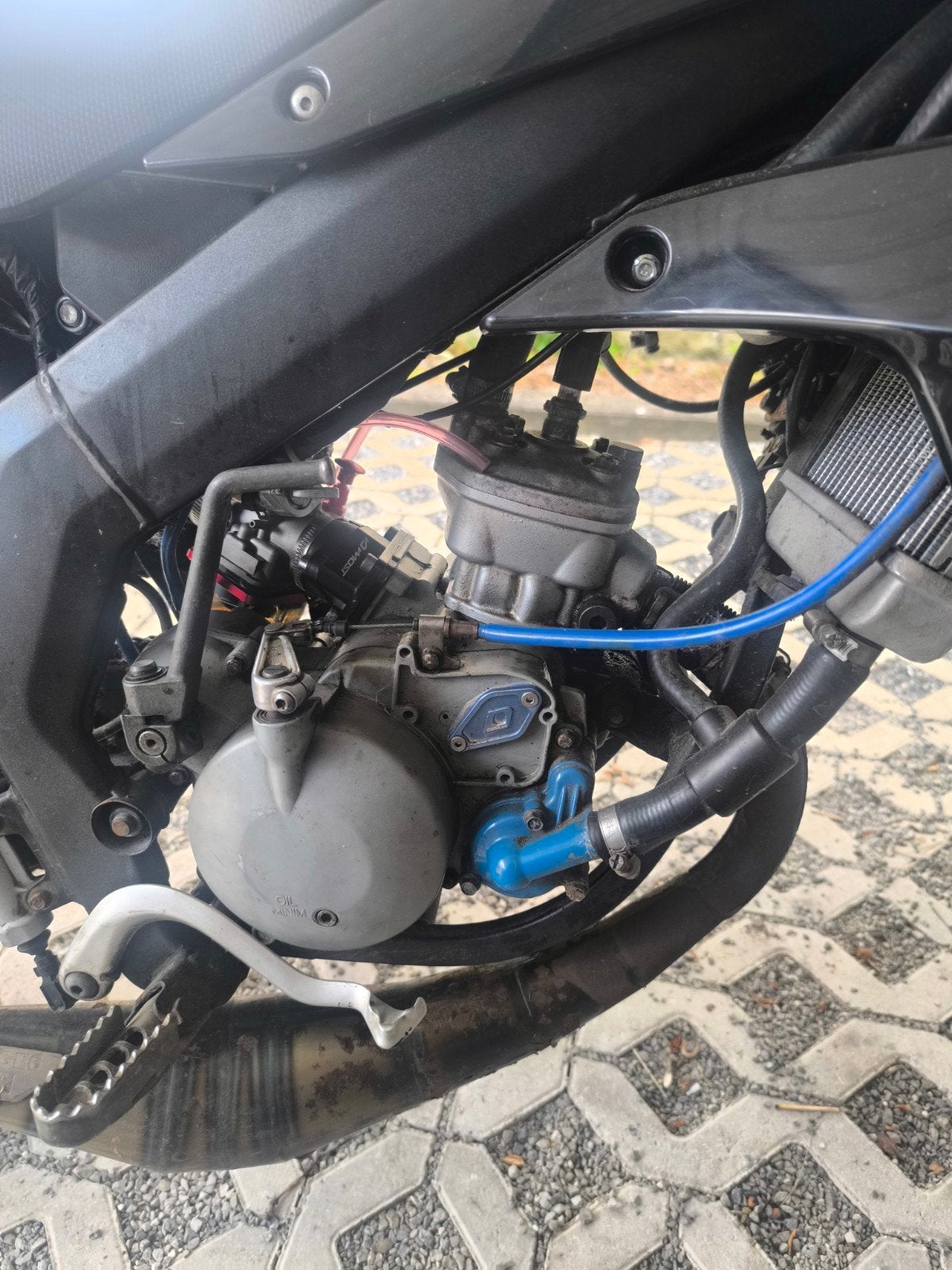 Derbie senda 50cc 2013, Enlèvement