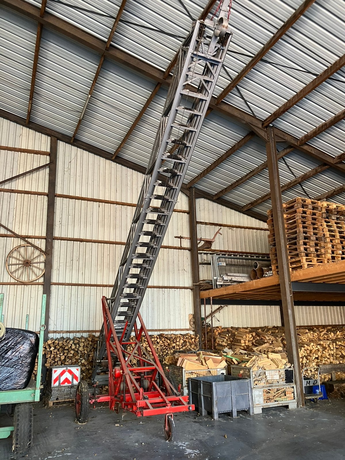 Magirus ladder, Ophalen, Zo goed als nieuw, Ladder