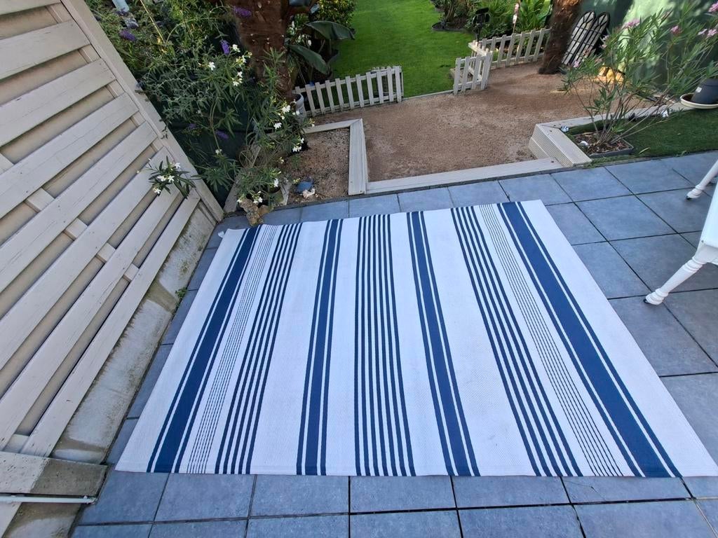 2x buiten tapijt maison du monde 180x270cm, Tuin en Terras, Ophalen