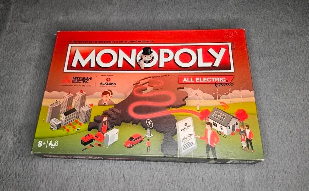 Monopoly all electric *nieuw*, Hobby en Vrije tijd, Ophalen of Verzenden, Nieuw