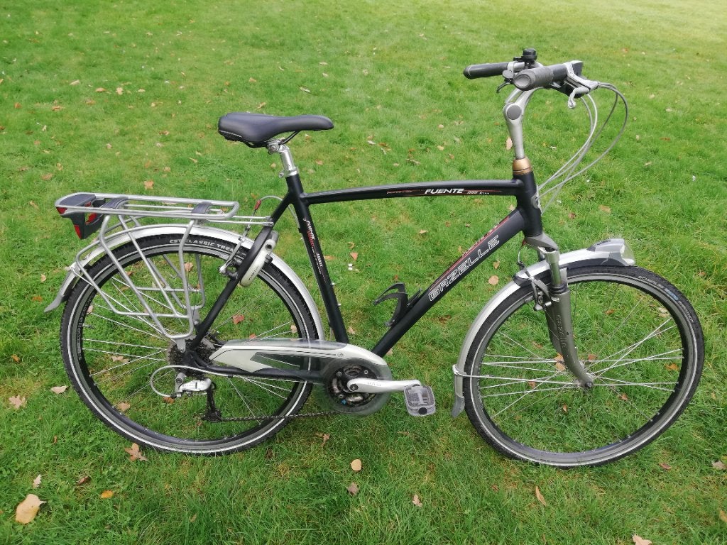 Gazelle herenfiets in perfecte staat, Fietsen en Brommers, Ophalen, Velgrem, Versnellingen, Zo goed als nieuw