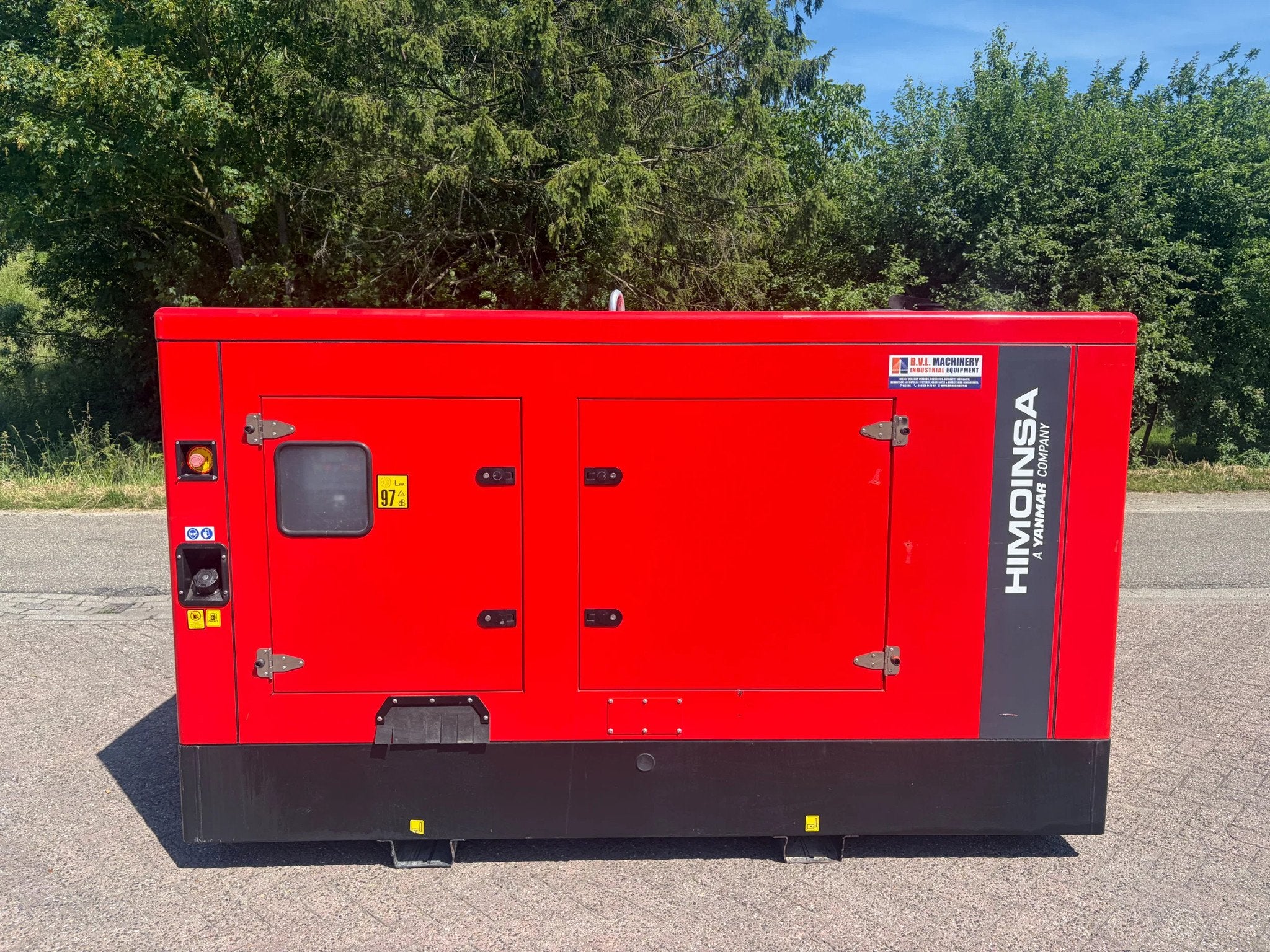 Himoinsa HFW FPT Iveco 60 kVA Stamford aggregaat generatorse