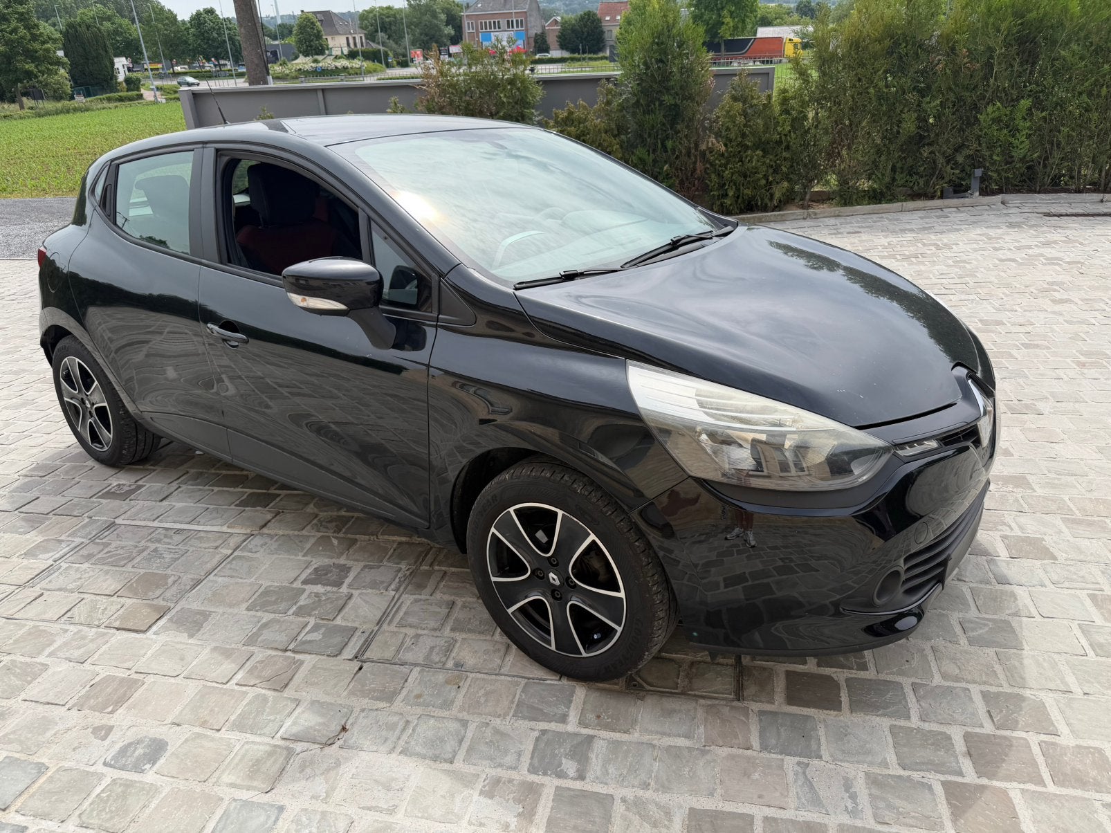 Renault Clio 1200cc Benzine, Auto's, Euro 5, Zwart, Zwart, 5 deurs