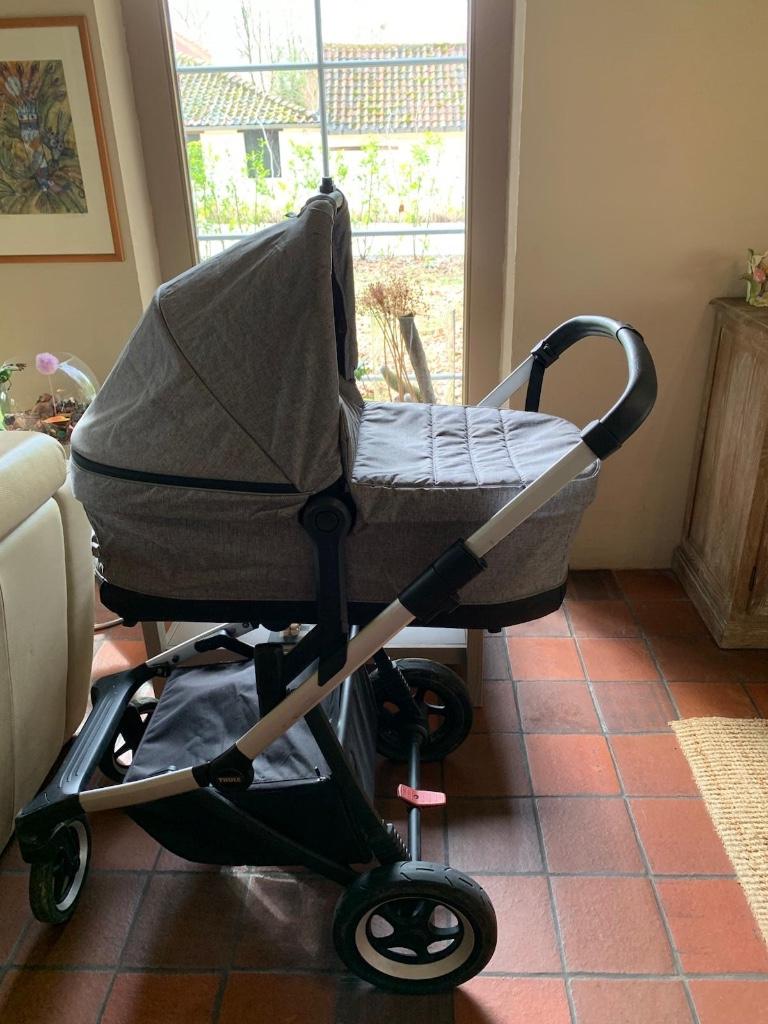 Thule Sleek kinderwagen (Hasselt), Autres marques, Tige de poussée réglable, Poussette combi, Enlèvement