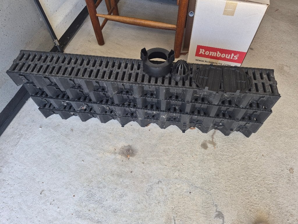 drainagegoten, Doe-het-zelf en Bouw, Ophalen, Afvoer, Minder dan 20 mm, PVC
