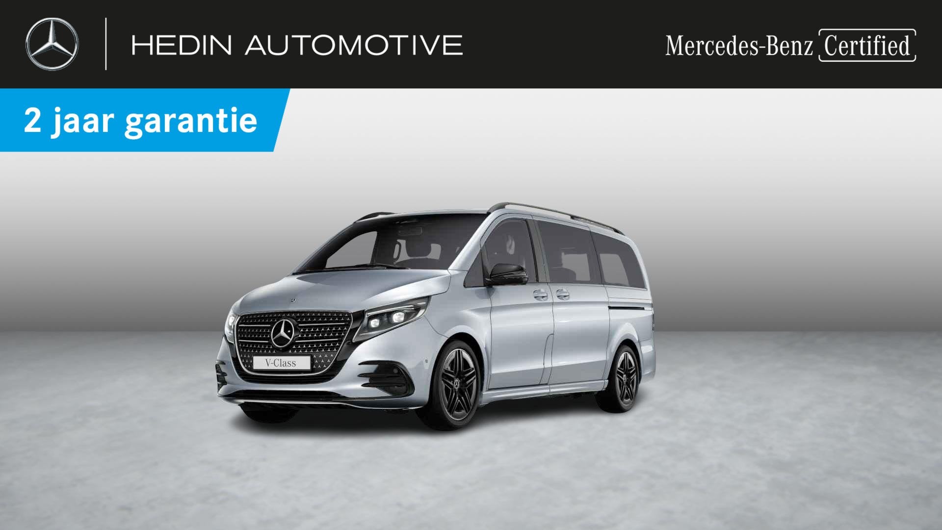 Mercedes-Benz V-klasse 300 d L2 9G-TRONIC Avantgarde | Licht, Auto's, Gebruikt, Zwart, 2000 kg, 237 pk