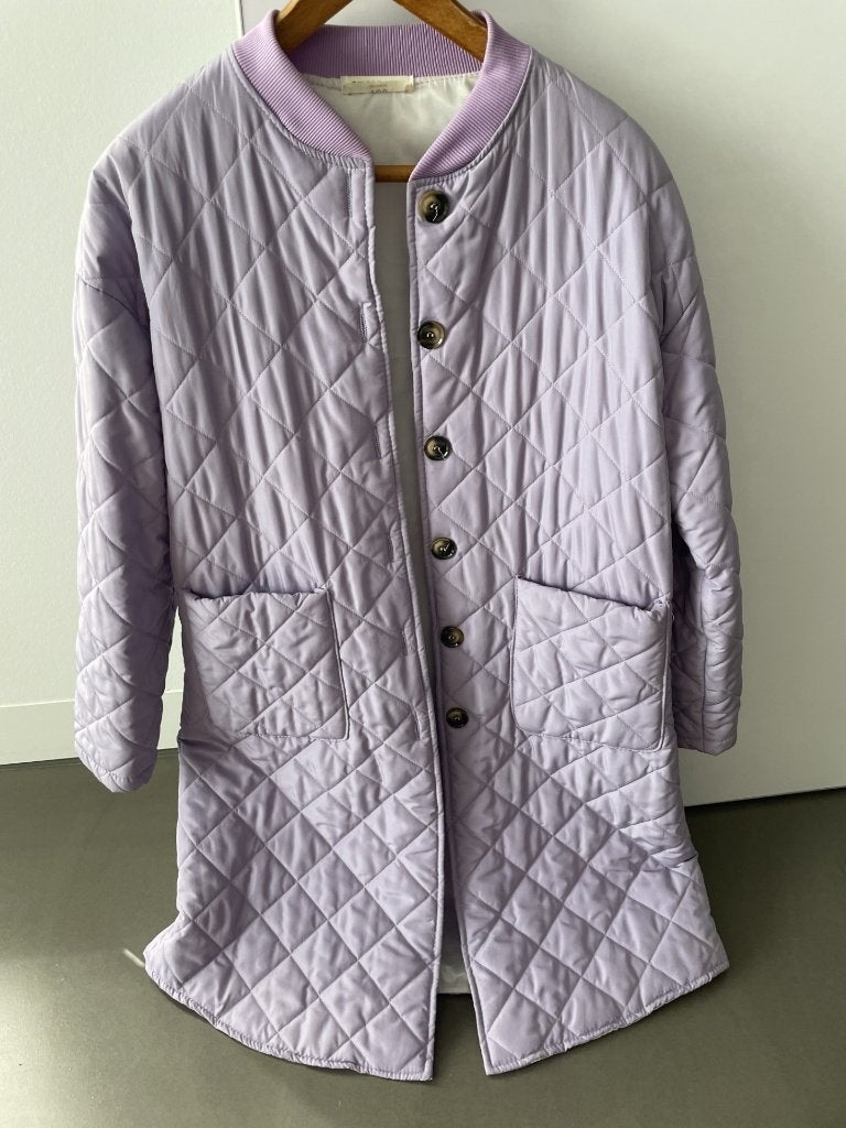 Veste matelassée violette de Sweet like you Antwerp, TU, Enlèvement ou Envoi, Comme neuf, Taille 36 (S), Violet