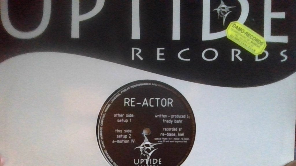RE - ACTOR " SET UP 1 ", Cd's en Dvd's, Trance, Fotohoes, Ophalen of Verzenden, Zo goed als nieuw