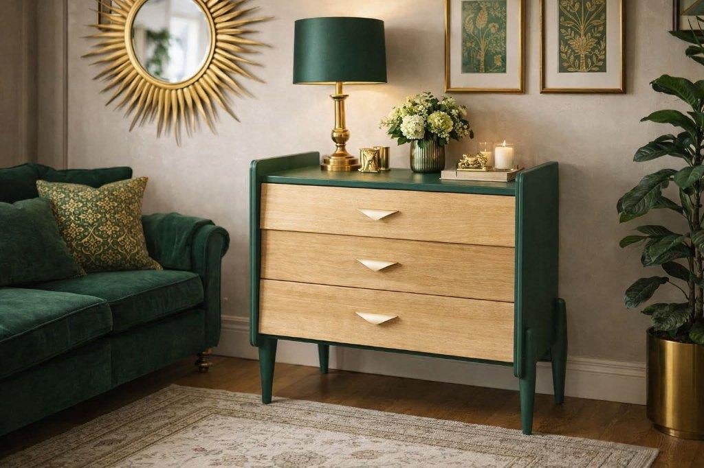 Vintage Scandinavisch dressoir, Ophalen